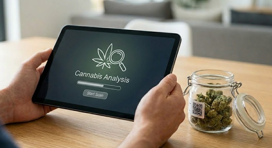 how to read cannabis lab test COA