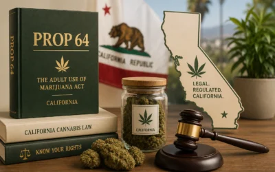 What Every Cannabis Consumer Should Know About California Prop 64