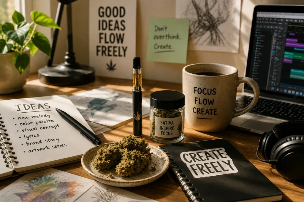 Cannabis and Creativity: What the Research Says About THC and Focus