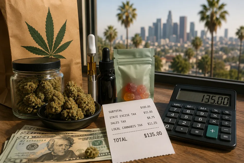 The Real Cost of Cannabis in Los Angeles: What You Pay and Where It Goes
