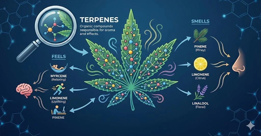 Understanding Terpenes: Why Your Cannabis Smells (and Feels) the Way It Does